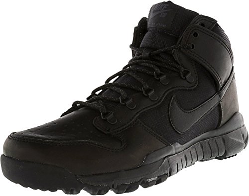 nike sb dunk high boot black