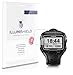 ILLUMISHIELD Screen Protector Compatible with Garmin Forerunner 910XT (3-Pack) Clear HD Shield Anti-Bubble and Anti-Fingerprint PET Film