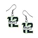 Seattle Seahawks NFL 12th Man Dangle Earrings