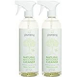 Puracy Natural All Purpose Cleaner, Streak-Free Household Multi-Surface Spray, Nontoxic, Green Tea and Lime, 25 Ounce, (Pack of 2)