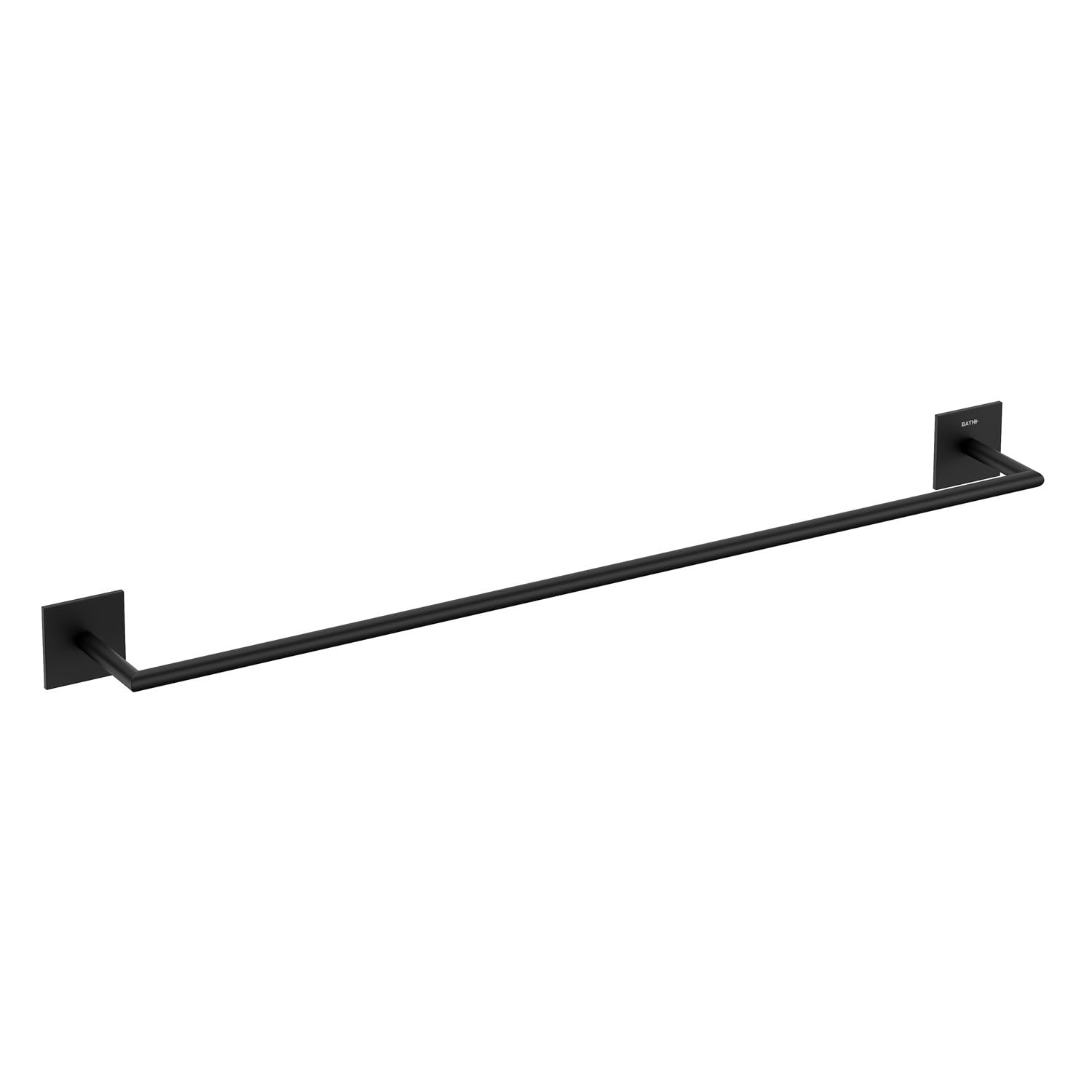 COSMIC Towel rail Black Matte Adhesive Measures 4.5 x 7 x 60 cm