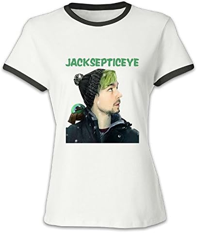 SOSOLO Women's Jacksepticeye 100% Cotton Fashion Custom Slim Fit T-shirts