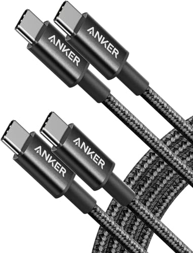 Anker USB C to USB C Charger Cable, New Nylon (6 ft... en promo sur Amazon