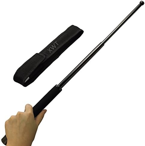 XWT Security Products Protect Tools Trekking Pole for Hiking Camping Night Running Includes Holder and Gift Box