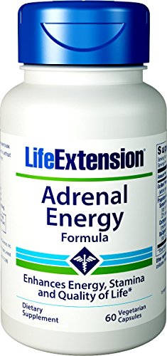 Life Extension Adrenal Energy Formula 60 Vegetarian Capsules