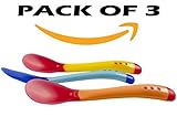 Mum 'n' I-Best Baby Spoons-BPA Free-Soft Tip-FDA Approved-Comfortable Self Feeding handle-Avoid tipping over feeding bowl-Perfect Baby shower& Baby Registry gift-Teether