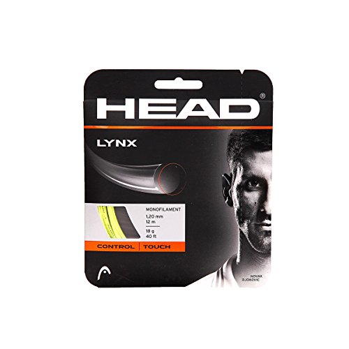 Head Lynx Tennis String Set (Neon Yellow, 17 gauge)