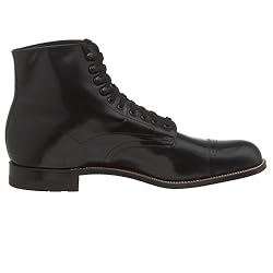 Stacy Adams Men's Madison Cap Toe Boot,Black,13 EE