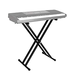 RockJam Adjustable Keyboard Stand with Locking