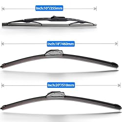 RAINTOK Windshield Wiper Blade Set Replacement for