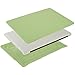 MOSISO Plastic Hard Case & Keyboard Cover & Screen Protector Only Compatible MacBook Air 13 Inch (Models: A1369 & A1466, Older Version Release 2010-2017), Chartreuse