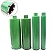 Drill Bit Set, 4PCS Set Combo Wet Diamond Core Drill Bit fit Concrete/Granite/Marble Hole Saw 2'' /3'' /4''/ 5'' Suitable for Thread Diameter of The Water Drill is 22 mm (Premium Green Series)