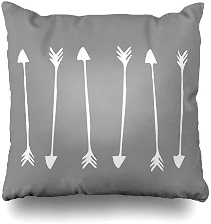 InnoDIY Throw Pillow Covers Generic Euro Style Pillowslip Square Size 18 x 18 Inches Cushion Cases Pillowcases