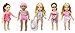 XADP 5 Sets American Girl Summer Doll Clothes Hawaii Holiday Beach Party Swimsuit Sets Fits American Girl, Our Generation, Journey Girls