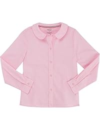 French Toast - Uniforme escolar para niña, chomba moderna con mangas cortas