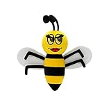 Holdream Car Antenna Topper Decors Smiling Bee Ornaments Car Decoration (Queen bee)