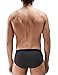 DAVID ARCHY Men's Underwear Bamboo Rayon Breathable Super Soft Comfort Lightweight Basic Pouch Briefs no Fly in 4 Pack (M, Dark Gray-N)