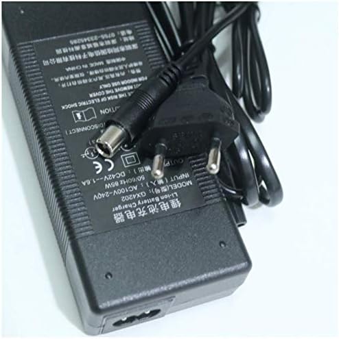 Flycoo Chargeur de Puissance pour Xiaomi M365 / Ninebot by Segway ES1/ES2 Trottinettes électrique Scooter Pliable Accessoire 36 / 42V 2A Charger Adapteur