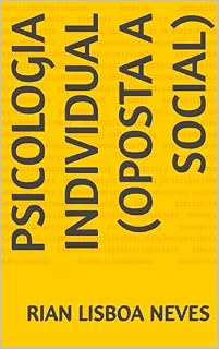 Livro Psicologia individual (oposta a social)