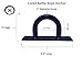 CoreX Battle Rope Anchor Wall Mount, Bodyweight Strap and Resistance Training Mounting Too! (Grey)