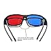 BIAL Red-Blue 3D Glasses with Case Glassese Cloth 2 Pack Cyan Anaglyph Simple Style 3D Movie Game- Extra Upgradethumb 1