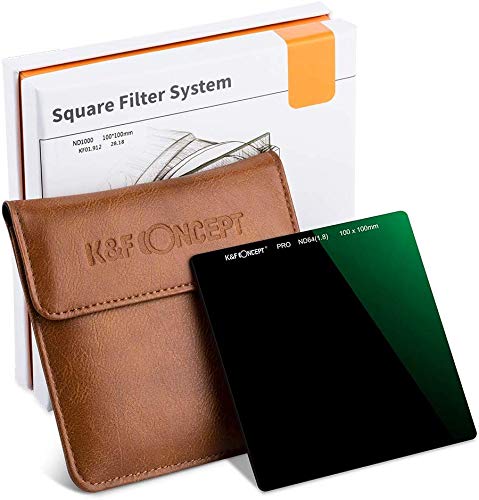 K&F Concept Nano-X Rechteckfilter ND64(6 Stop) 100x100mm Square Filter Graufilter aus Optisches Glas