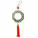 Bilipala Fengshui Bagua Mirror Yin Yang Bagua Mirror with Chinese Knot Tassel, 14cm
