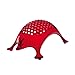 koziol KASIMIR Hedgehog Cheese Grater, transparent red