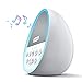 Portable Rechargeable White Noise Machine with 8 Colors Night Light, Sound Machine Improve Sleeping with 29 Non-Looping Soothing Nature Sounds and Lullaby, Ideal for Kids, Adults and Travel