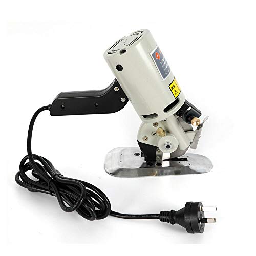 Electric Cloth Cutter, 110V 200W Cloth Textile Cutting Machine 90mm Octagon Round Blade Knife Fabric Cutter (US Shipping) - Thumbnail 6