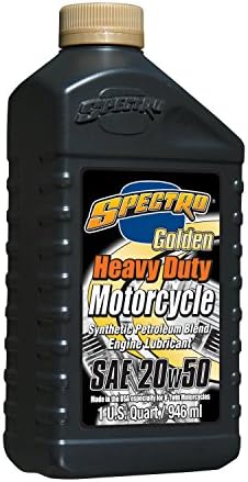 Spectro R.HDG25 Heavy Duty Golden Semi-Synthetic 20w50, 1 Quart