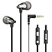 Earphone,Splaks Stereo Headphone Earbuds with Mic and Volume Control,Hands-Free Calling,Noise Isolating for iPhone, iPod, iPad, Galaxy, Nokia, HTC, Nexus, BlackBerry etc-Black