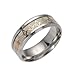 SUNSCSC Luminous Biker Ring Stainless Steel Gold Vintage Freemason Masonic Jewelery Band (12)