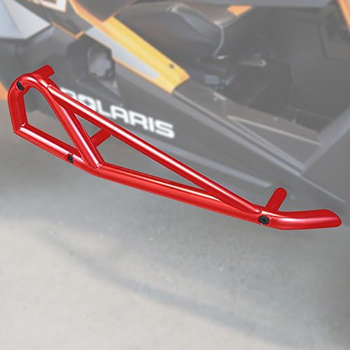 Allied Powersports Steel Side Nerf Bar for Polaris RZR 900 1000 XP Turbo 2015-21 Red