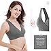 Sunzel Women's Cotton Spandex Seamless Sleep Bra for Nursing and Maternity [2019 Upgraded Version] (3 Pack (Beige, Gray, Black), M)