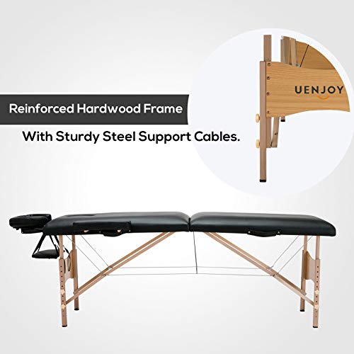 2 Uenjoy+Folding+Massage+Professional+Armrest