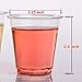 Golden Apple, 3 oz 100ct clear plastic cups. Disposable Mini Cups, Plastic Cups, Plastic Shot Glasses, Jello Shot Party Tumblers .BPA Free.
