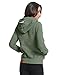 ZANZEA Ladies Autumn Hoodie Sweatshirts Long Sleeve Pockets Slim Tops Blouse Green 10