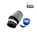 XLYZE Air Filter & Adapter Kit For Predator 301cc 420cc GX340 GX390 Golf Cart Mud Boats Racing Lawnmower Minibike (Blue)