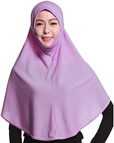 Airuiby Islamic Muslim Long Hijab Inner Hijab Cap Scarf Cotton Headscarf 20 Color