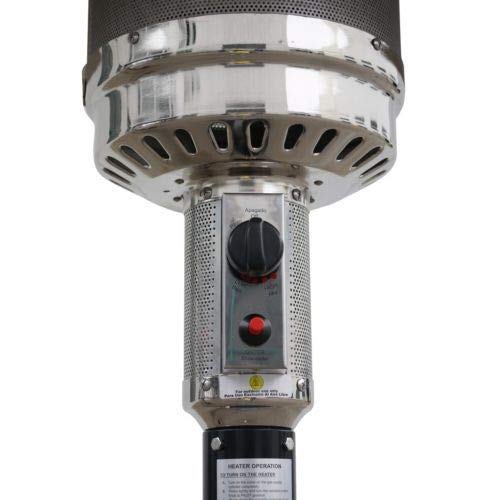 Garden Sun GS4400GN Patio Heater Propane Standing LP Gas Steel w/Accessories New, Green - Thumbnail 6