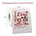 Tifeson Valentine's Day Decorations Novelty Toilet Paper - 2 Pcs Hilarious Poop Toilet Paper Roll - Gag Valentines Gift for Him or Her, Anniversary Present, Hilarious Birthday Gift, Bathroom Decor
