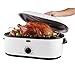 Oster CKSTRS16-WSB-W Self-Basting Roaster Oven, 16-Quart