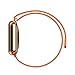 DELELE Compatible for Apple Watch Band 38mm 42mm 40mm 44mm, Milanese Loop Magnetic Metal Replacement Strap with Magnet Lock for Apple iWatch Series 4/3 / 2/1 Women Men (Orange, 42mm/44mm)