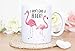 The Coffee Corner - I Don't Give A Flock - 11 Ounce White Ceramic Tea Cup - Flamingo Mug, Flamingo Gift, Funny Pun Mug