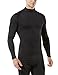 Tesla Men's Mock Long-Sleeved T-Shirt Cool Dry Compression Baselayer MUT72/TUT102/T11/T12