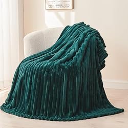 NEWCOSPLAY Super Soft Queen Blanket Dark Teal