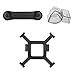 HeiyRC 3packs Protective Accessories for DJI Spark Drone,Gimbal Holder Camera Lens Cover Cap,Propeller Mount Bracket Holder,Joystick Guard Protector