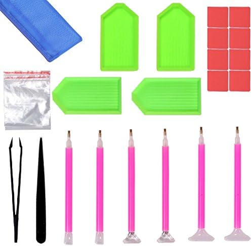 Meitianlife Diamond Painting Tools DIY Sticky Pen for Diamond Painting 5D Diamond Painting Tools and Accessories Set for Art Craft
