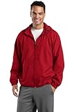 Sport-Tek Men's Hooded Raglan Jacket